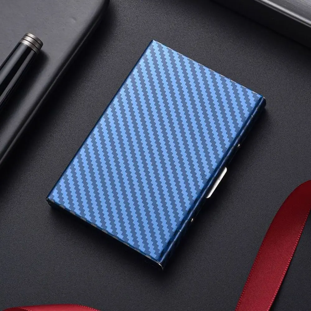 ธุรกิจ 6/10 ช่องใส่บัตรเครดิต Anti RFID Slim ID Cardholder สแตนเลสโลหะกรณีปอร์เต้คาร์เต้ทราเวล