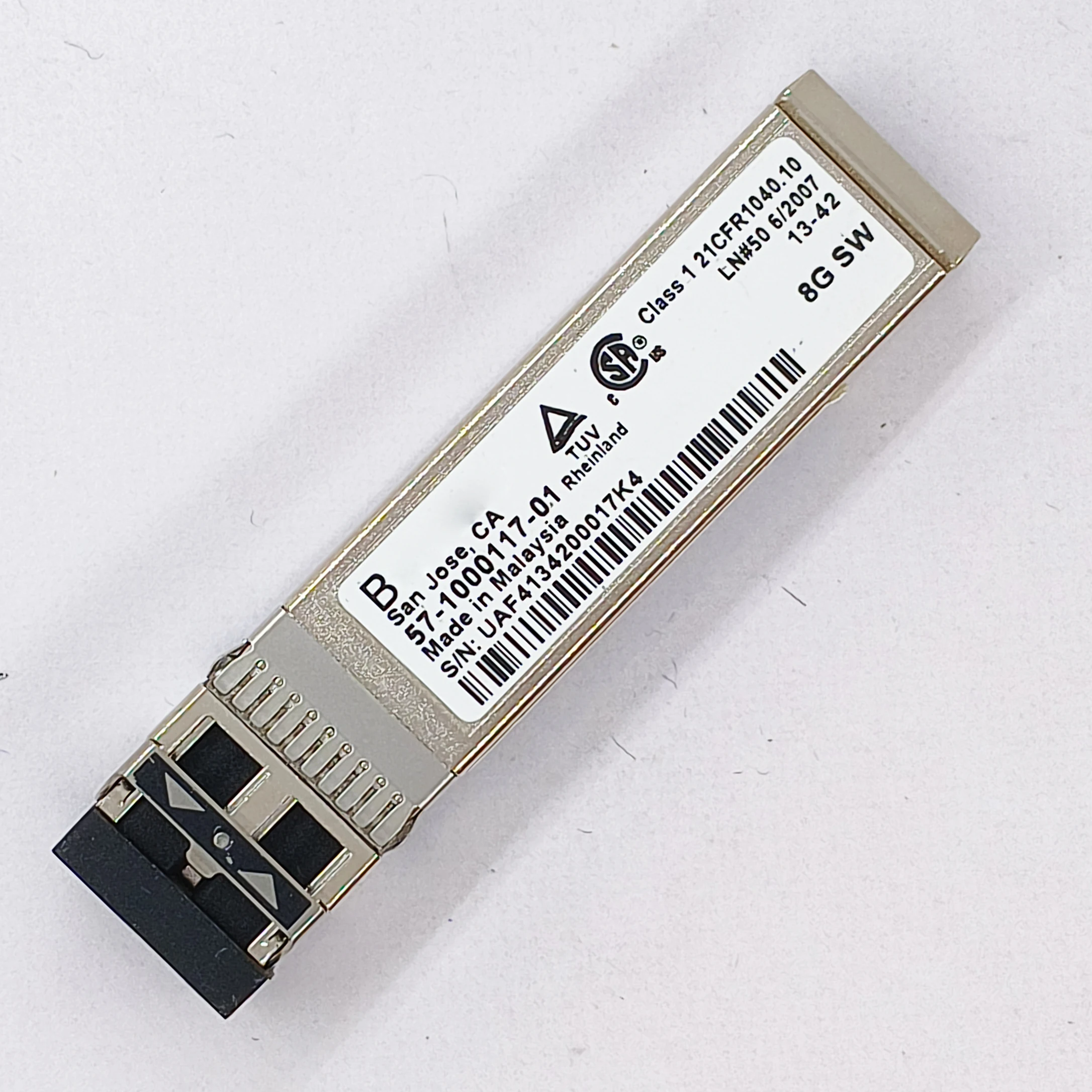 Genuine For Brocade 57-1000117-01 XBR-000163 XBR-000164 SFP 8G SW LC MMF Refurbised Optical Module