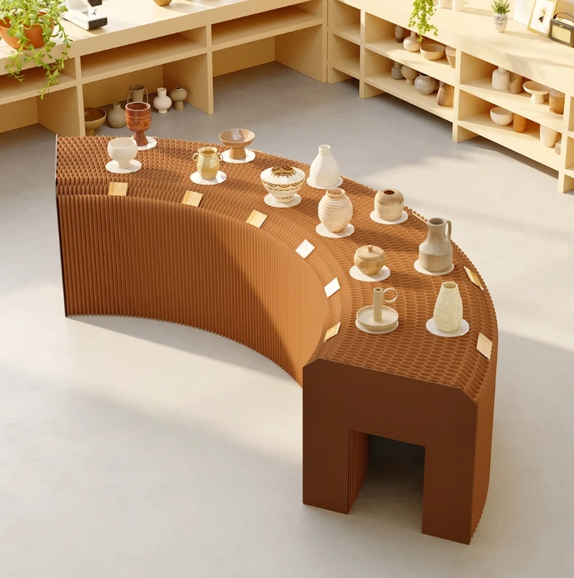 * Beauty Hot Selling Museum-Style Display Stand Product Sample Showcase Commercial Jewelry Display Platform