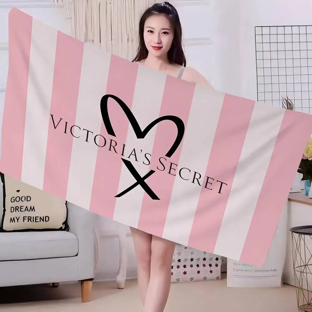 V-Victorias-Fashion-S-Secret Grandes toalhas de praia de microfibra, toalha de secagem rápida, toalhas de praia para areia, toalha de piscina para viagens, natação, ioga