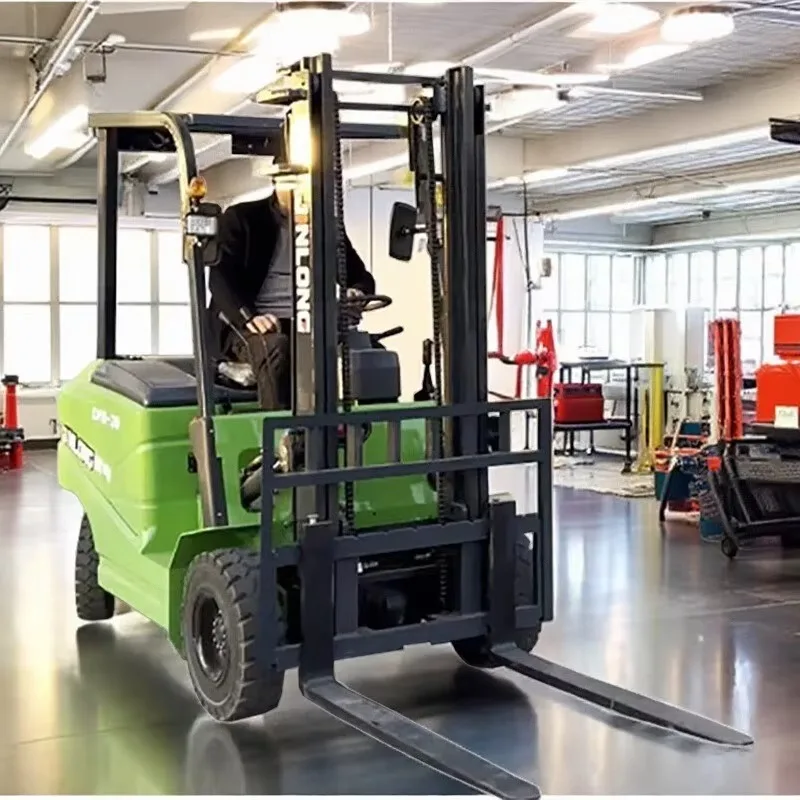 New Model Front Wheel Drive Pallet Balance Automatic Lifting Loading Unloading Stacking High Mini Electric Forklift 2 Ton Load