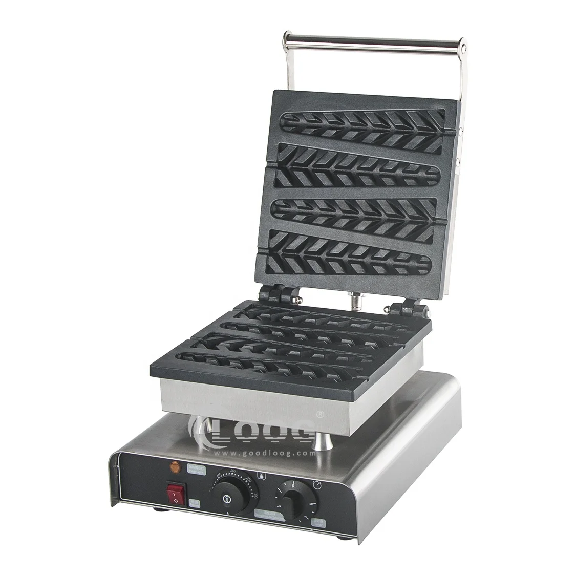 Nonstick 220V Lolly Waffle Machine UK Hotel Kitchen Equipment 4PCS Electric Waffle Stick Maker Price