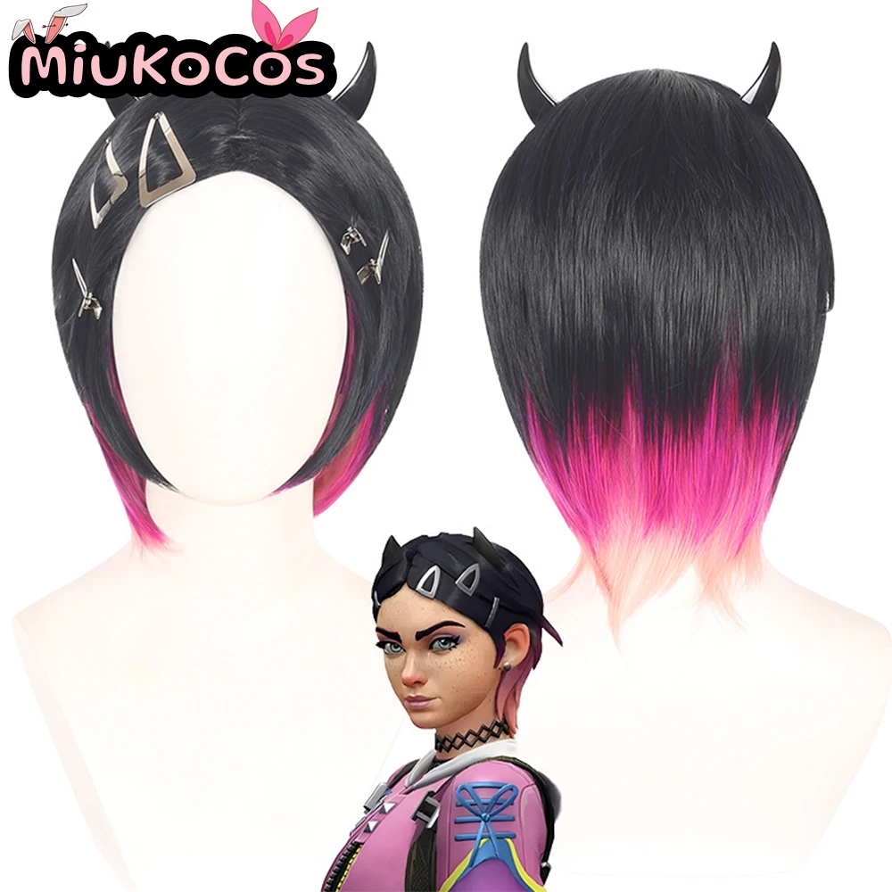 

IN STOCK Clove Cosplay Wig MiukoCosplay Game Valorant Cosplay