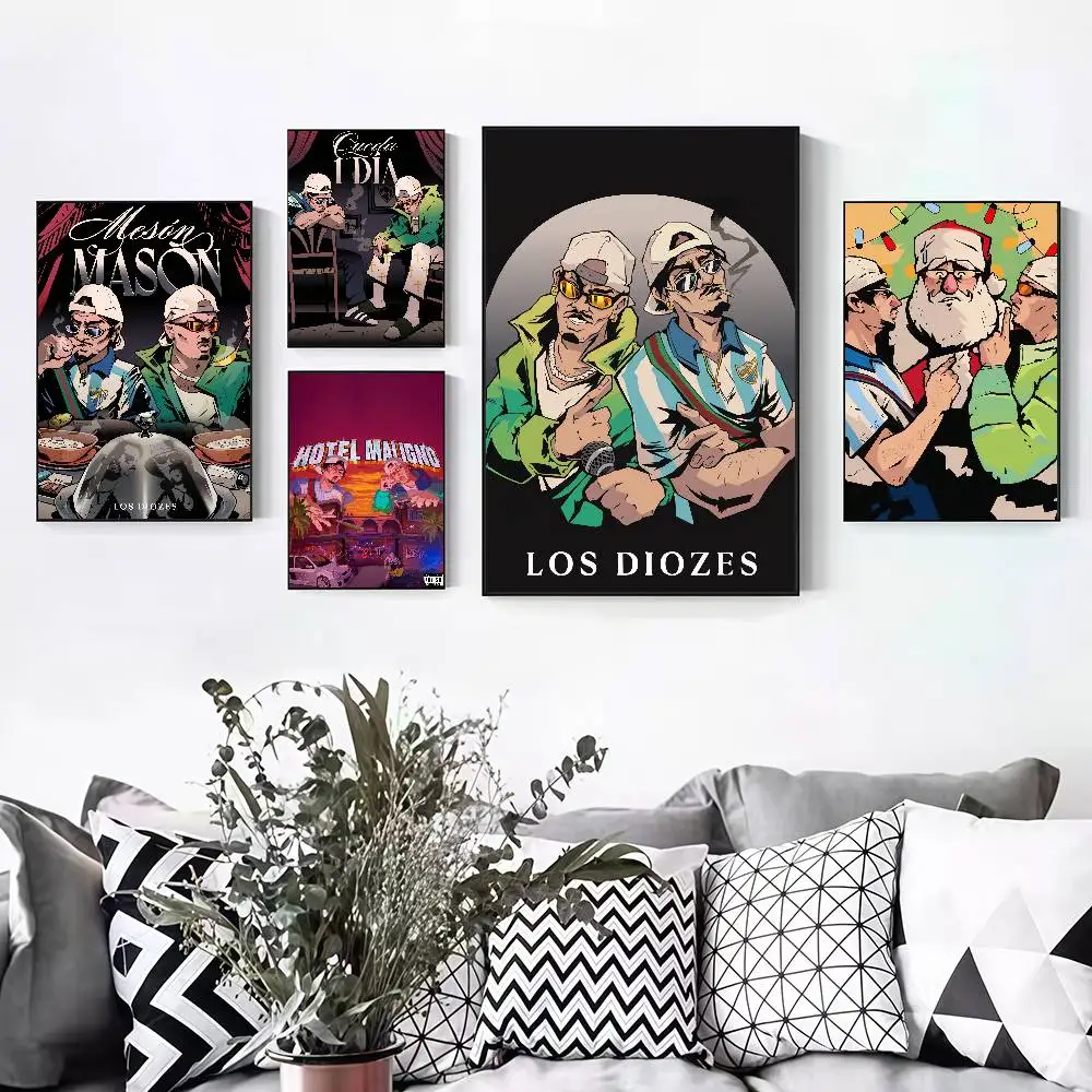 Los D-Diozes MESON MASON Peelable Self-adhesive Poster Stickers Are Suitable For Frameless Wall Decoration In A Room
