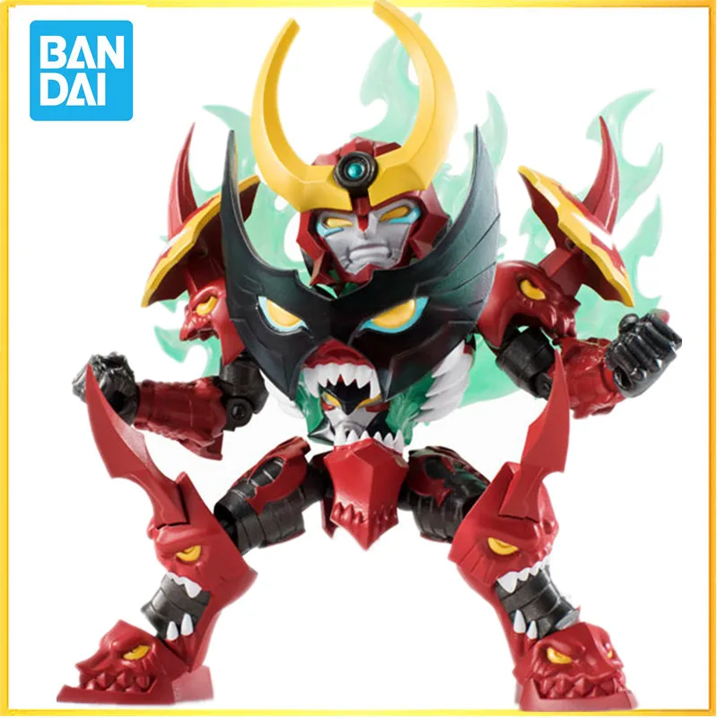 Bandai-figura de acción Original de Tamashii Nations, N ° 0033, estilo NXEDGE, Gurren Lagann, en stock