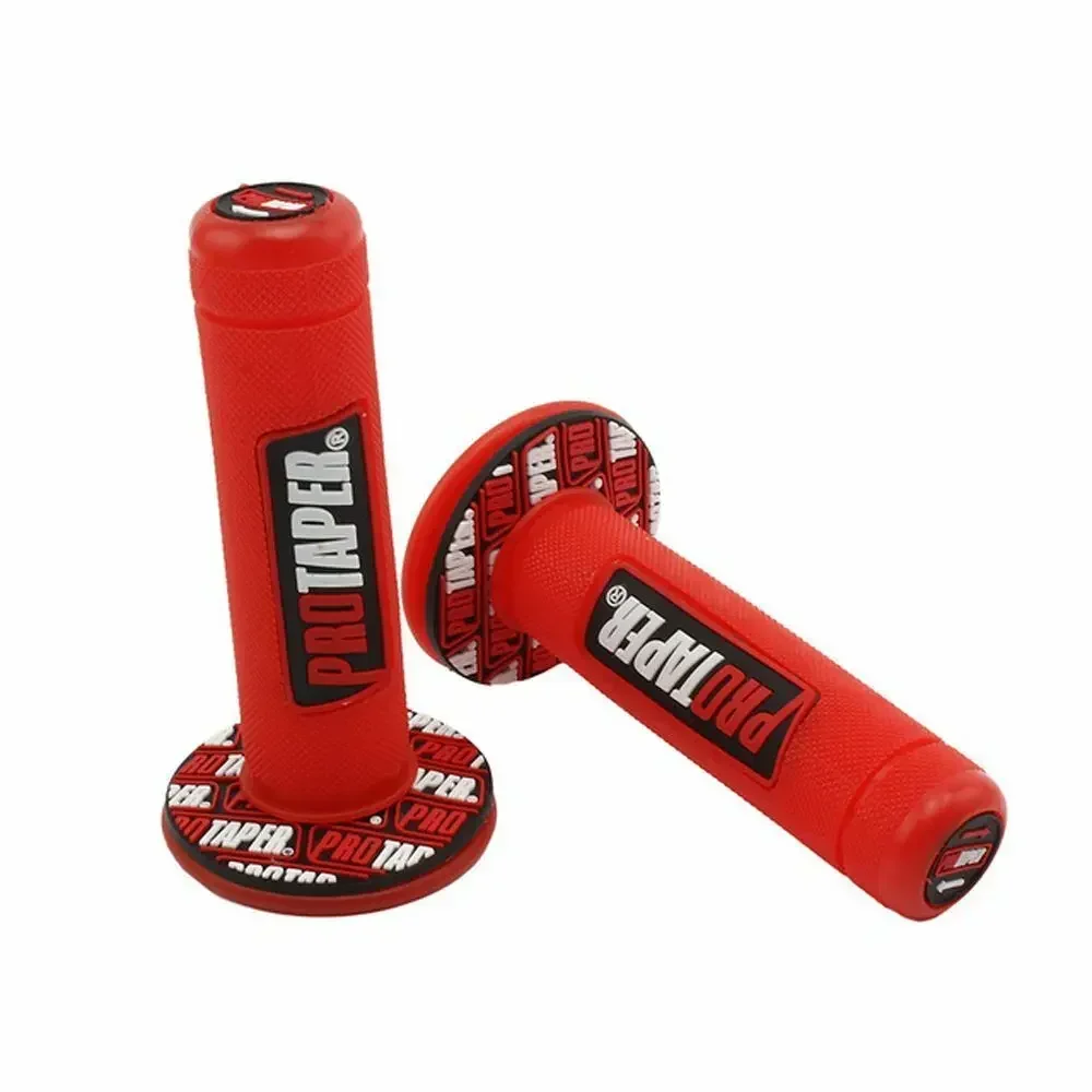 

‌2PCS Motorcross Handle Grips 22mm - Pro Taper Style Rubber Anti-Vibration for 7/8" Dirt Bike Handlebars