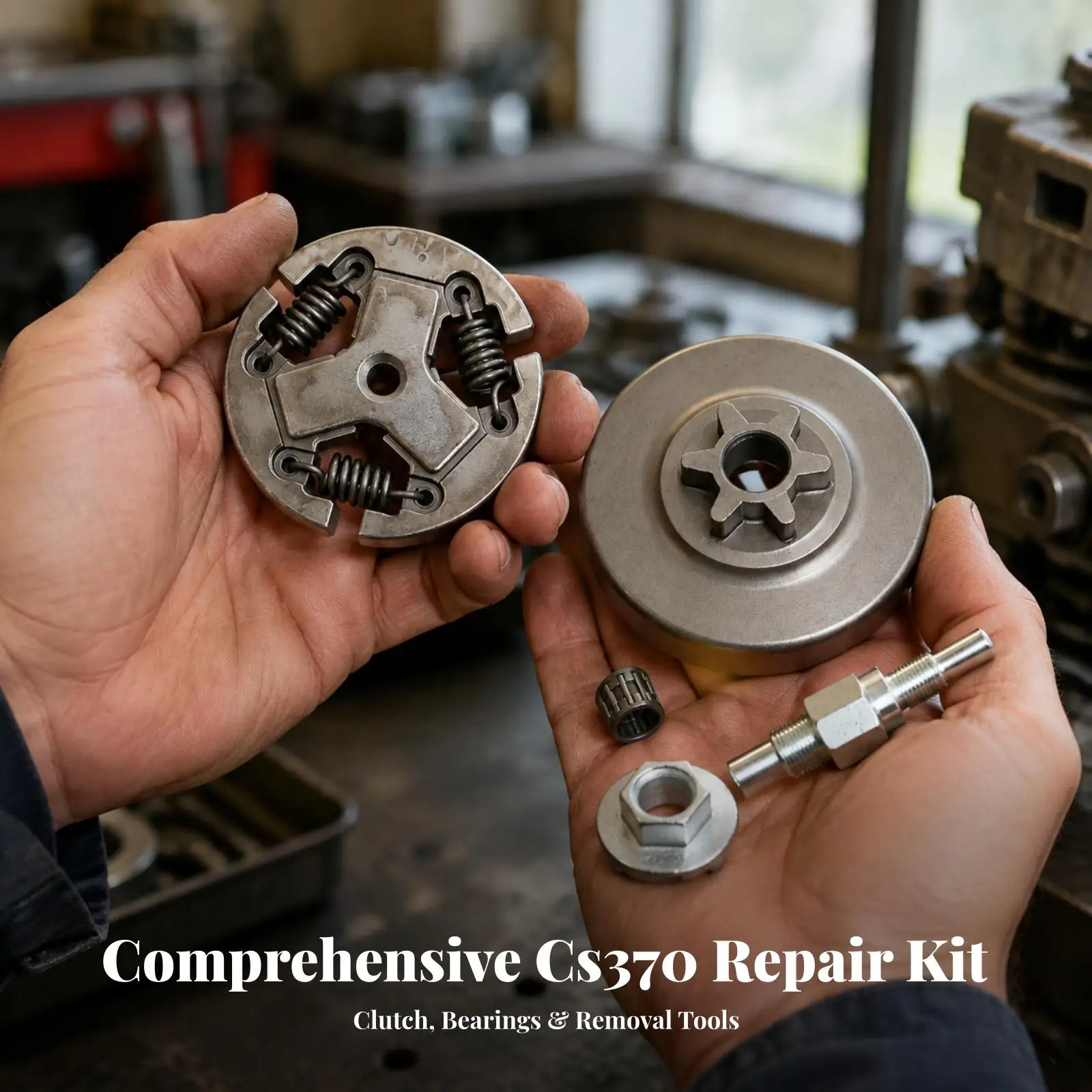 Clutch Drum Bearing Kit Close-Tolerance Fit Hardware Rigorously Tested