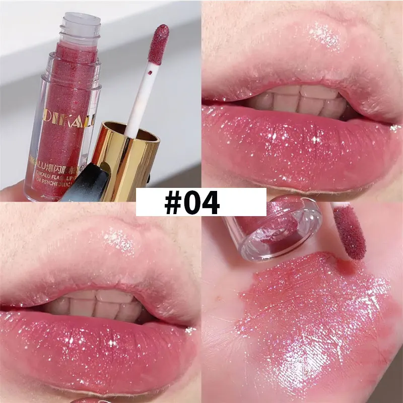 Liquid Lip Gloss Shiny Lip Stain Balm Brand Outdoor Lip Oil Gloss Long Lasting Moisturising Solid Lipstick Makeup Cosmetic 2024