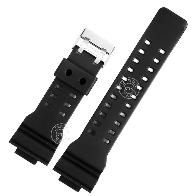 16mm Silicone Watchband For Casio G-Shock GA-110 GA-100 GA-120 GA-900 Camouflage Rubber Waterproof Men Watch Strap Bracelet