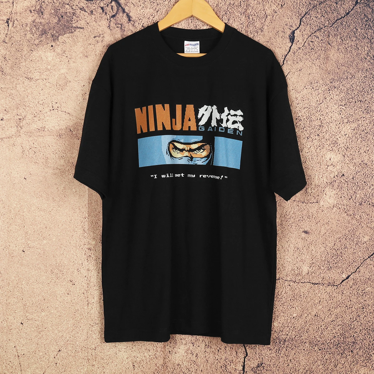 Ninja Gaiden T Shirt FC Video Games Light Warriors 8BIT Graphic Clothing Men's Summer Short Sleeves Cotton Printed Tee Shirt