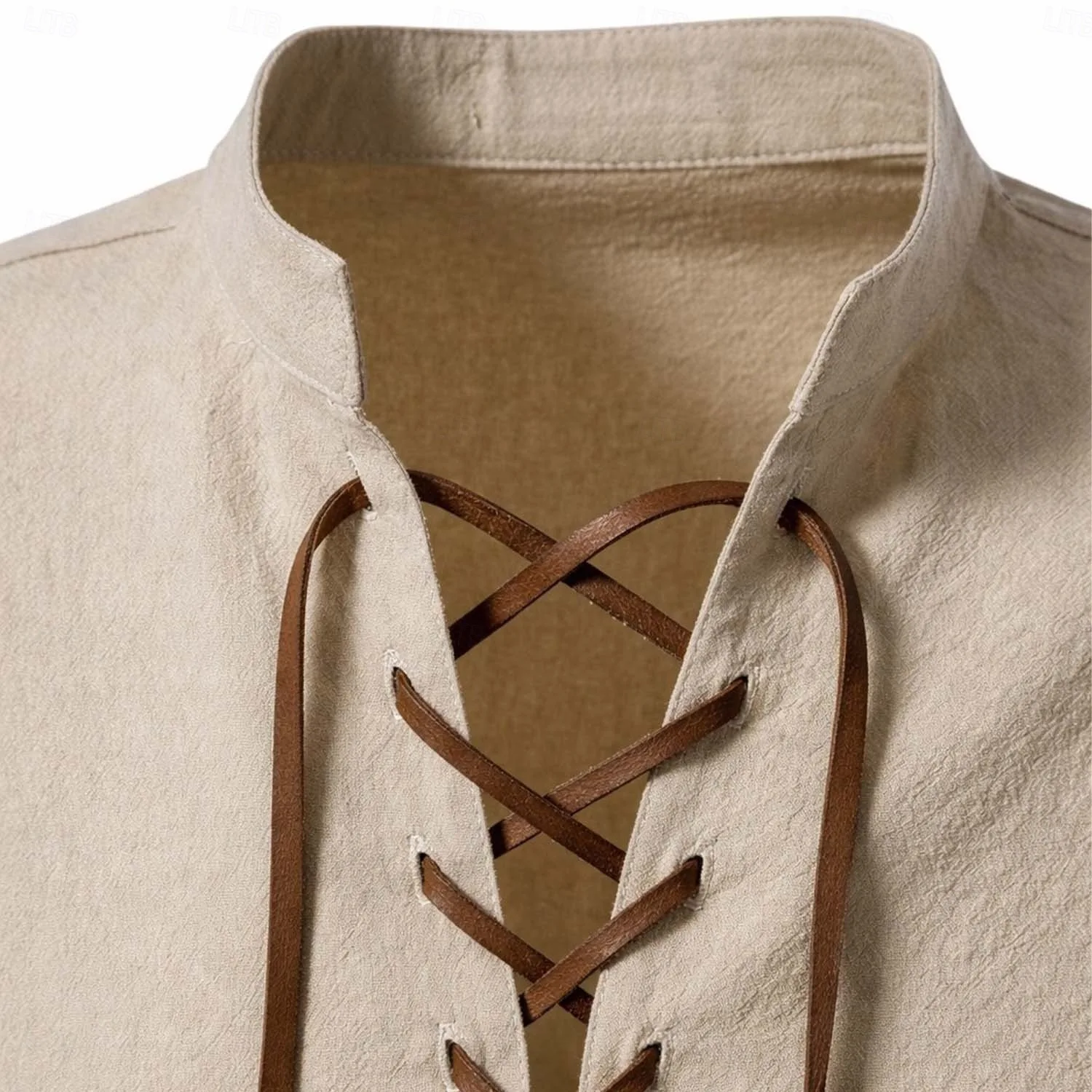 Männer Mittelalterliches Renaissance-Cosplay-Kostümset Halloween Karneval Hemd Hose Outfit Bühnenauftritt Ritter Krieger Faschingskostüm – Detail 9
