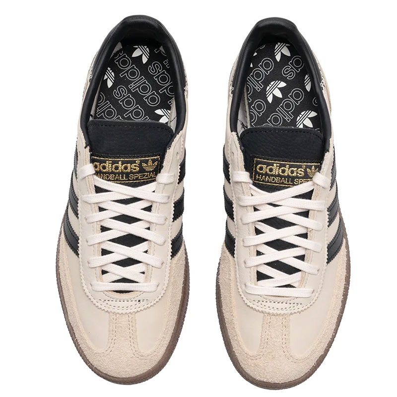 Adidas Men's and Women's Shoes Trefoil Handball Spezial W Sneakers Low-Top Fashion Trendy Sports Casual Shoes German Training Shoes Ie3698