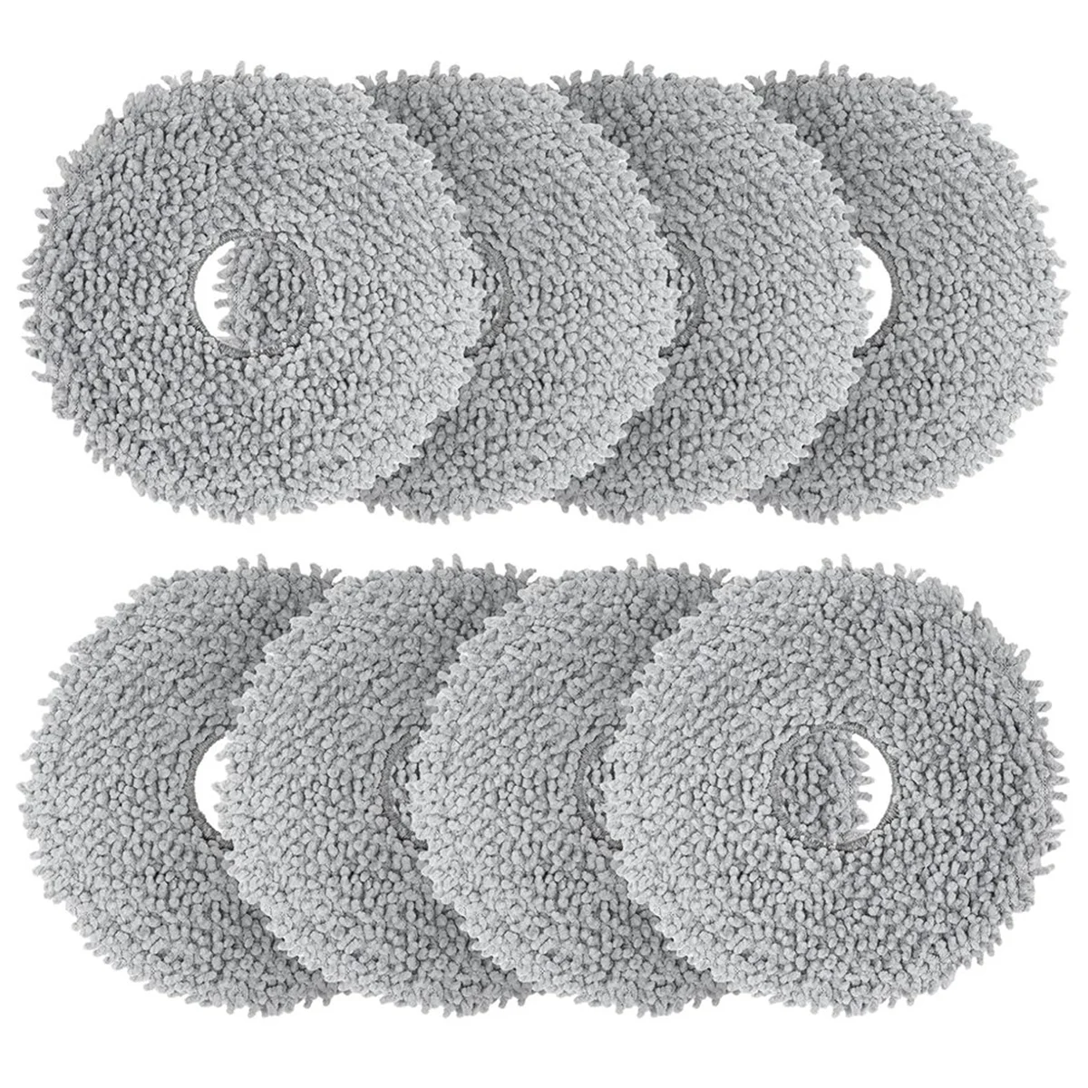 Microfiber Vacuum Mop Cloth Pads for Roborock Q Revo & Qrevo MaxV Robot Vacuum - Reusable and Washable Replacement Parts