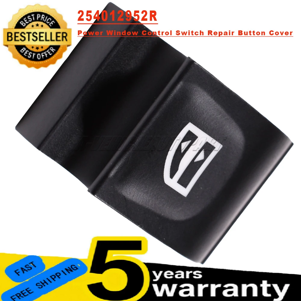 254012952R Car Power Window Control Switch Repair Button Cover For Renault Megane MK4 Scenic MK4 Talisman Kadjar