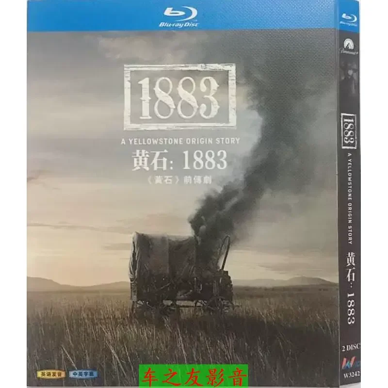 Blu ray HD American Drama Yellowstone Battle Seasons 1 to 5 Plus Prequel BD Disc Box Set Collection 12 Pieces Group