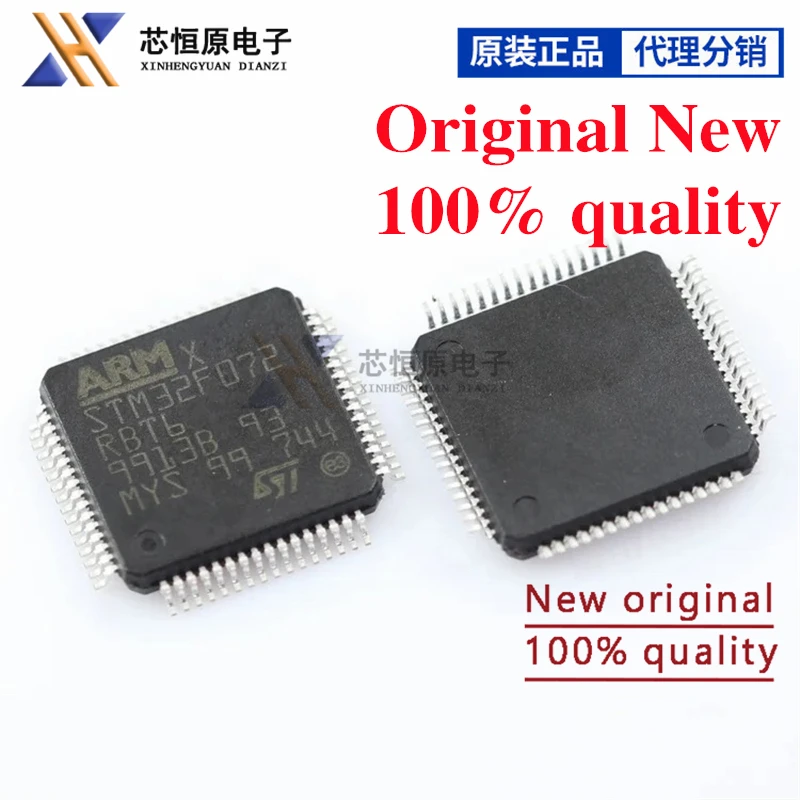 (1piece)100% New STM32F072R8T6 STM32F072RBT6 STM32F072V8T6 STM32F072VBT6 STM32F072C8T6 STM32F072CBT6 QFP Chipset