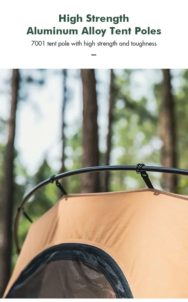 Outdoor Camping Penglai Three Person Kangaroo Tent Shelter Wind Portable Folding Hiking Ultralight  Pavillons