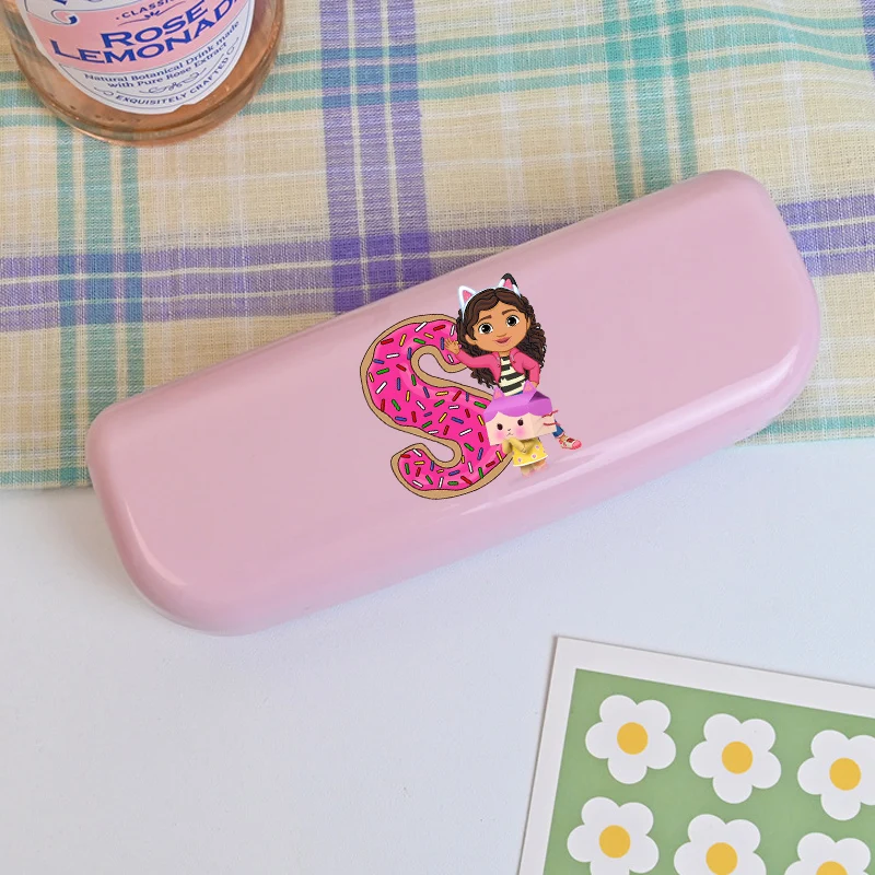 

Gabby Dollhouses Glasses Case Girls Kawaii Letter A-Z Spectacles Box Women Travel Organization Eyewear Sunglasses Cases Kid Gift