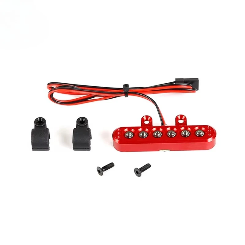 CNC Metal Rear Lamp Taillight Light Set for 1/5 Hpi Rofun Rovan Km Baja 5b Rc Car Racing Parts