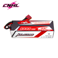 CNHL Lipo 3S 11.1V Battery 8000mAh 100C Racing Series Hard Case T Deans For RC Car Boat Evader BX Truck Drone Truggy Buggy