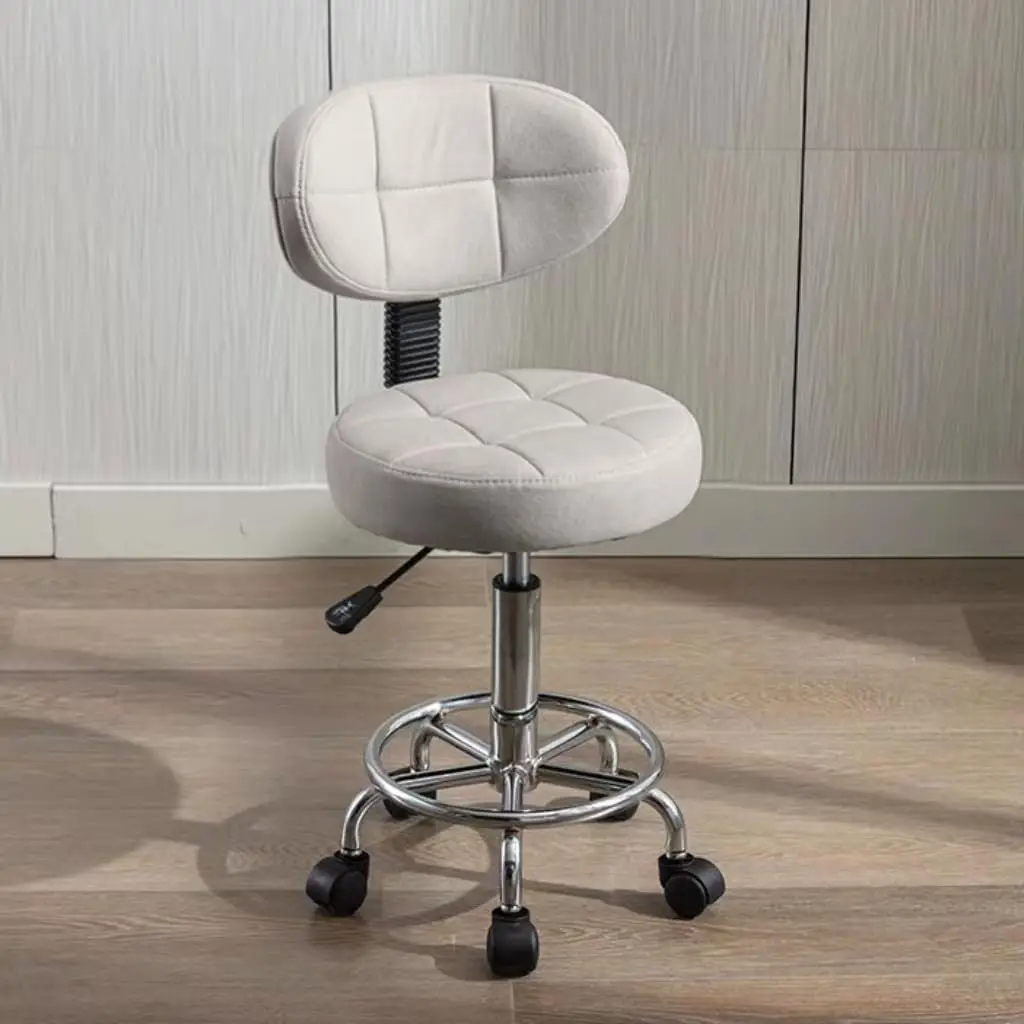 

Modern Office Desk Chair Rolling Stool Computer Chair With Low Ba Height Adjustable Work Home Salon Drafting Swivel Task Chair