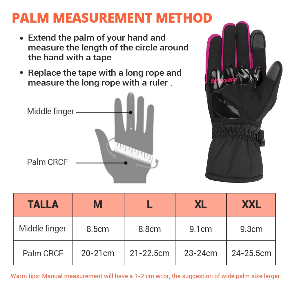 Motorcycle Gloves Touch Screen Men Women Bike Moto Gloves Waterproof Riding Motorcycle Bicycle Gloves