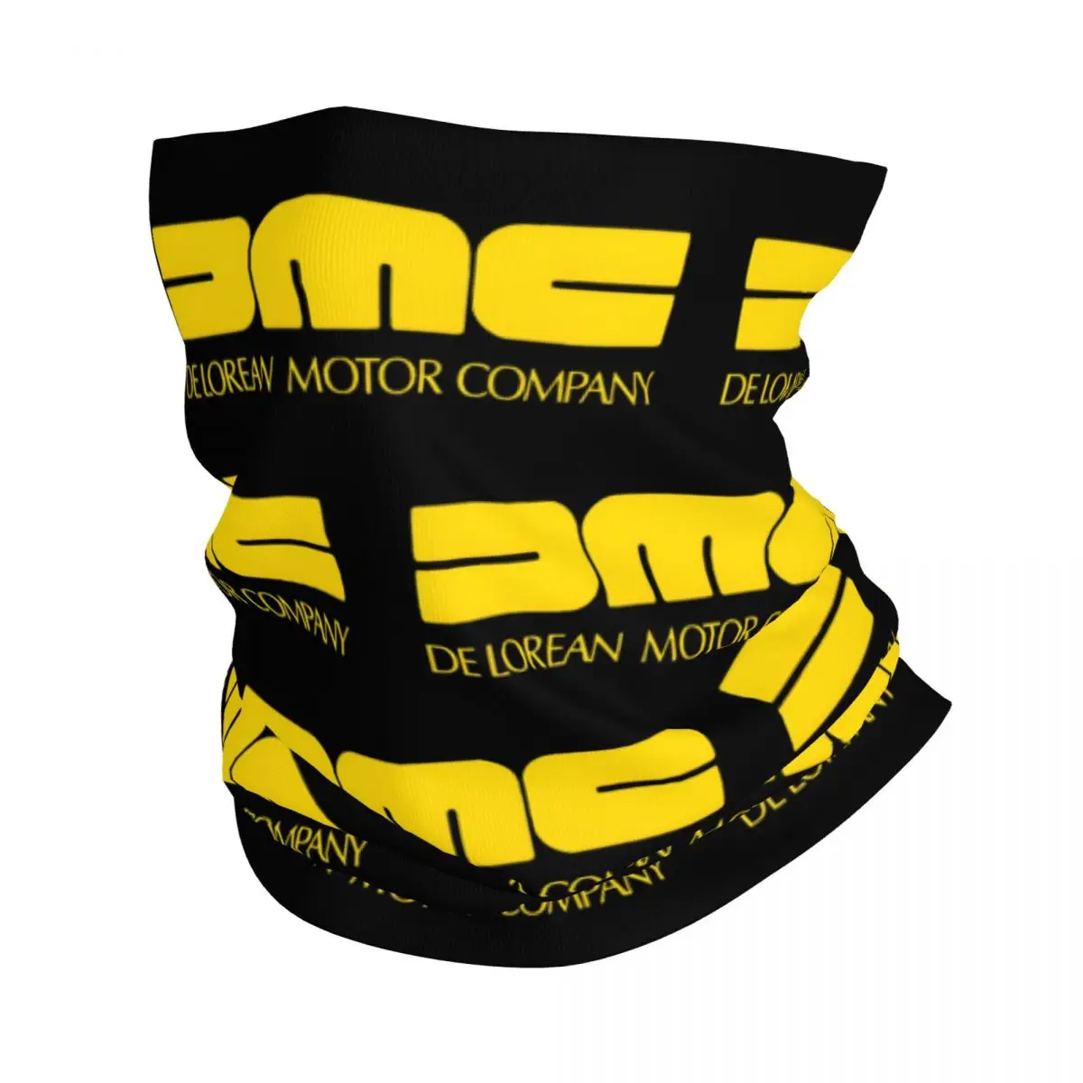 DMC Delorean-Motor Company Bandana Neck Cover Printed Magic Scarf Multi-use Face Mask Outdoor Sports Men Women Adult All Season