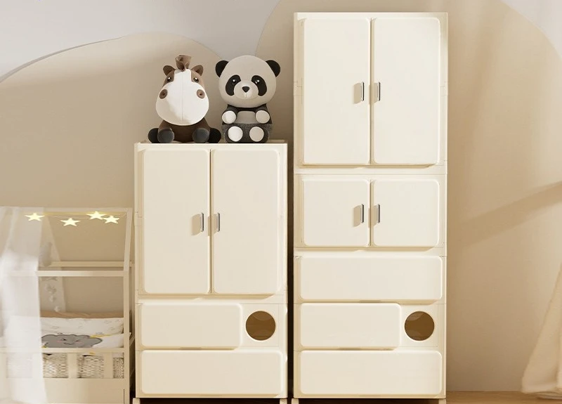 Easy installation, home bedroom storage box, locker, removable, living room multi-layer partition storage cabinet