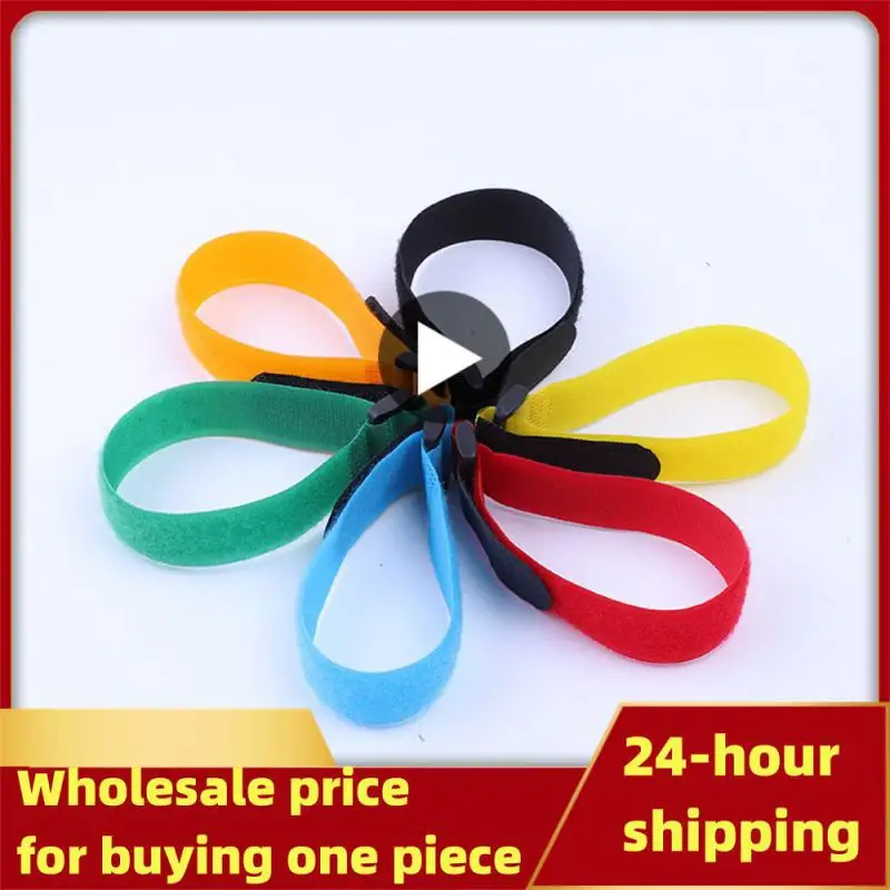 Reusable Tighting Strap Multi-function Cable Tie Reusable Wire Management Home Textile Tie Strap Wire Fastening Innovation Nylon