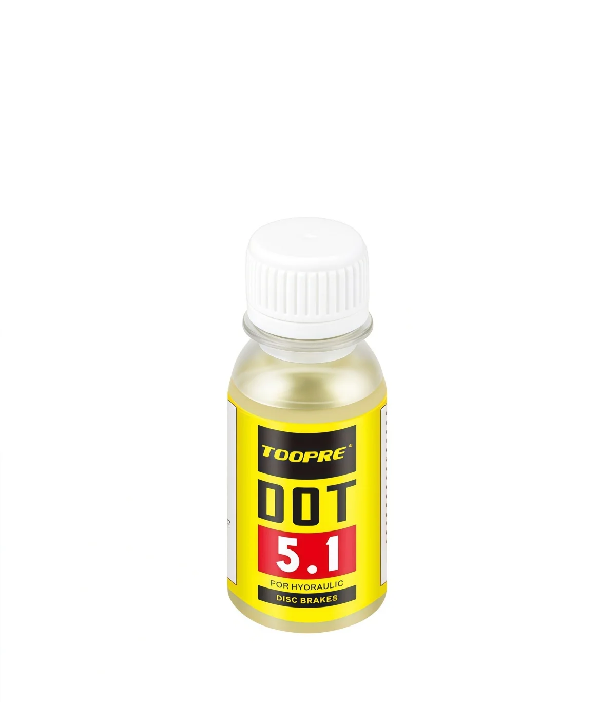 TOOPRE 60 ml Fahrrad-Hydraulikbremsflüssigkeit – Mineralöl & DOT 4/5.1 3 Formeln für SHIMANO/TEKTRO/SRAM/MAGURA, vorgemessene Flasche – Detail 4