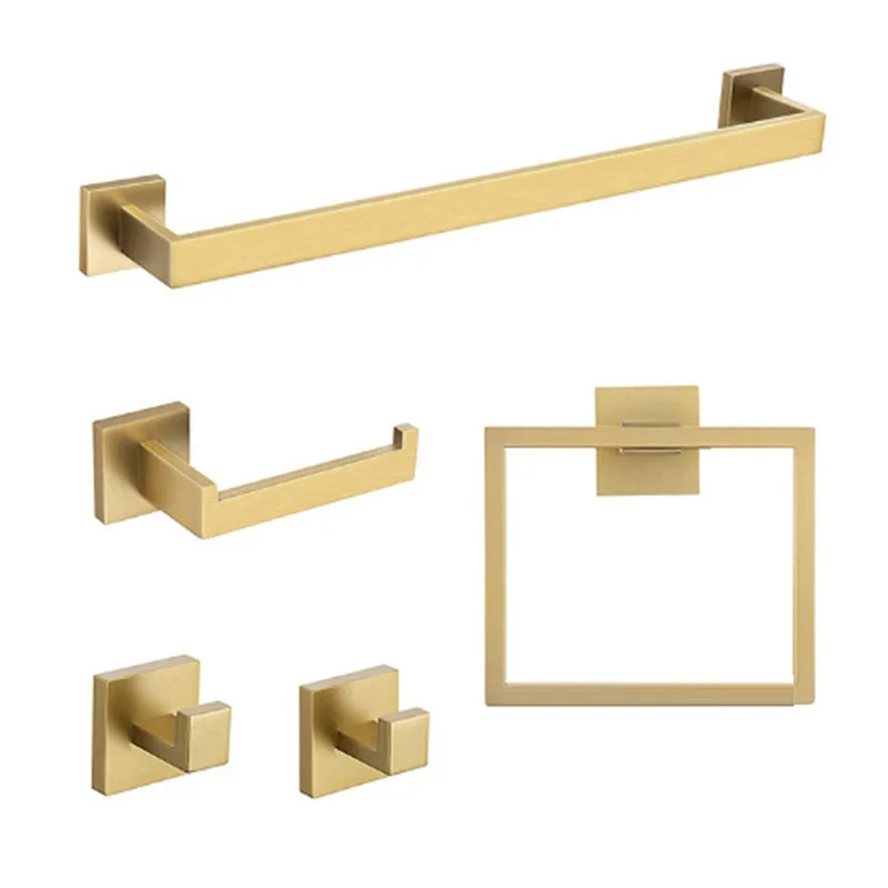 

IALJ-5 шт. Набор вешалок для полотенец Кольцо для полотенец из нержавеющей стали Крючок для одежды для ванной комнаты Набор держателей для салфеток для ванной комнаты.