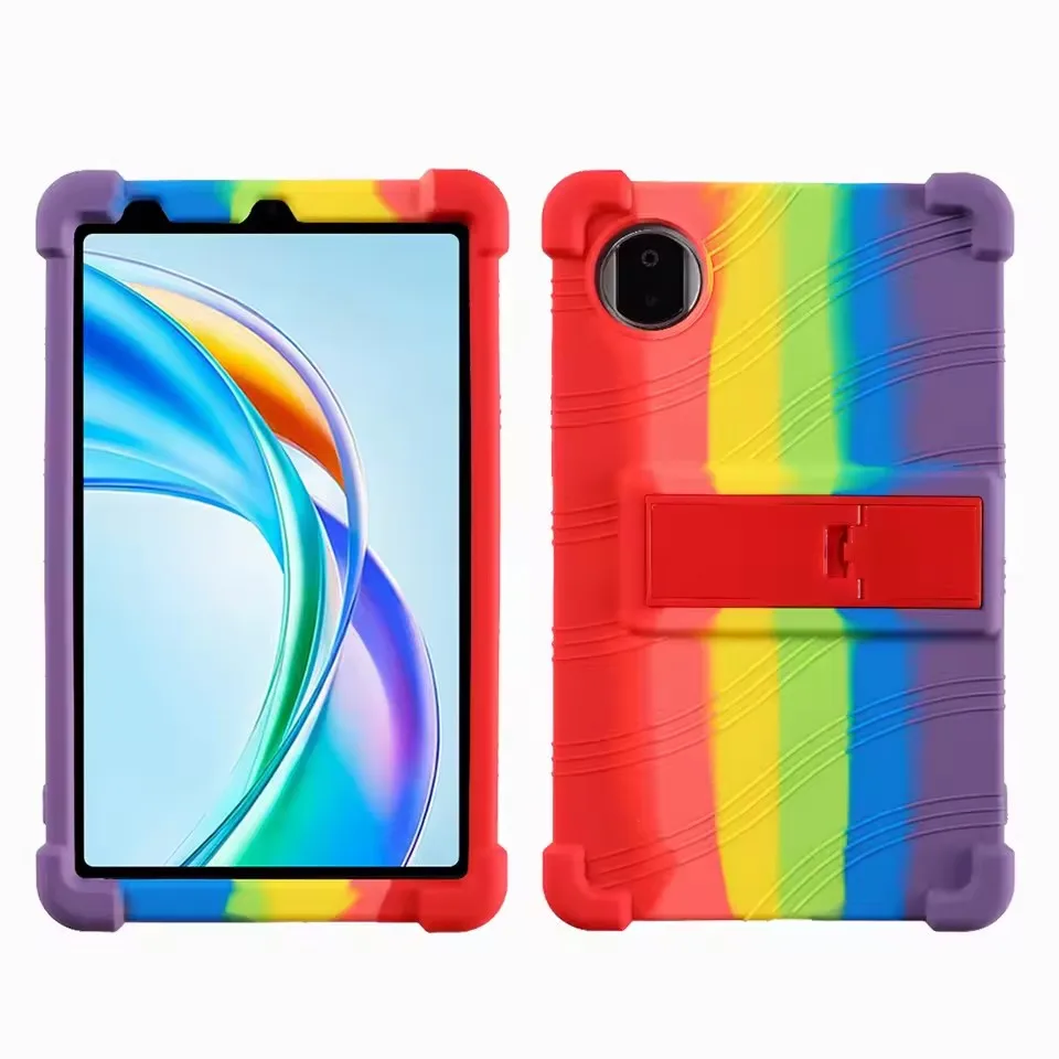 

For Honor Pad X7 8.7 10 12.1 inch 2025 Case Soft Silicon Stand Protective Shell For Honoe Pad 9 12.1 X9A X8A V9 X8 Pro 11.5 inch