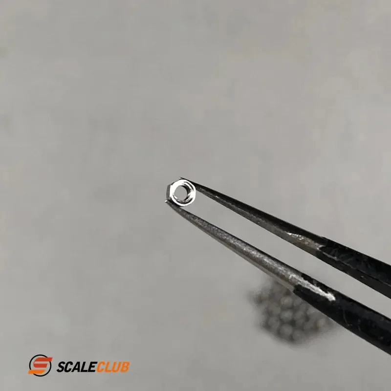

20 шт. SCALECLUB RC 1,6 мм шестигранные винты, гайки, модель инструмента, гайка для Tamiya 1/14 770S FH16 Crawler TRX4, детали RC, аксессуары