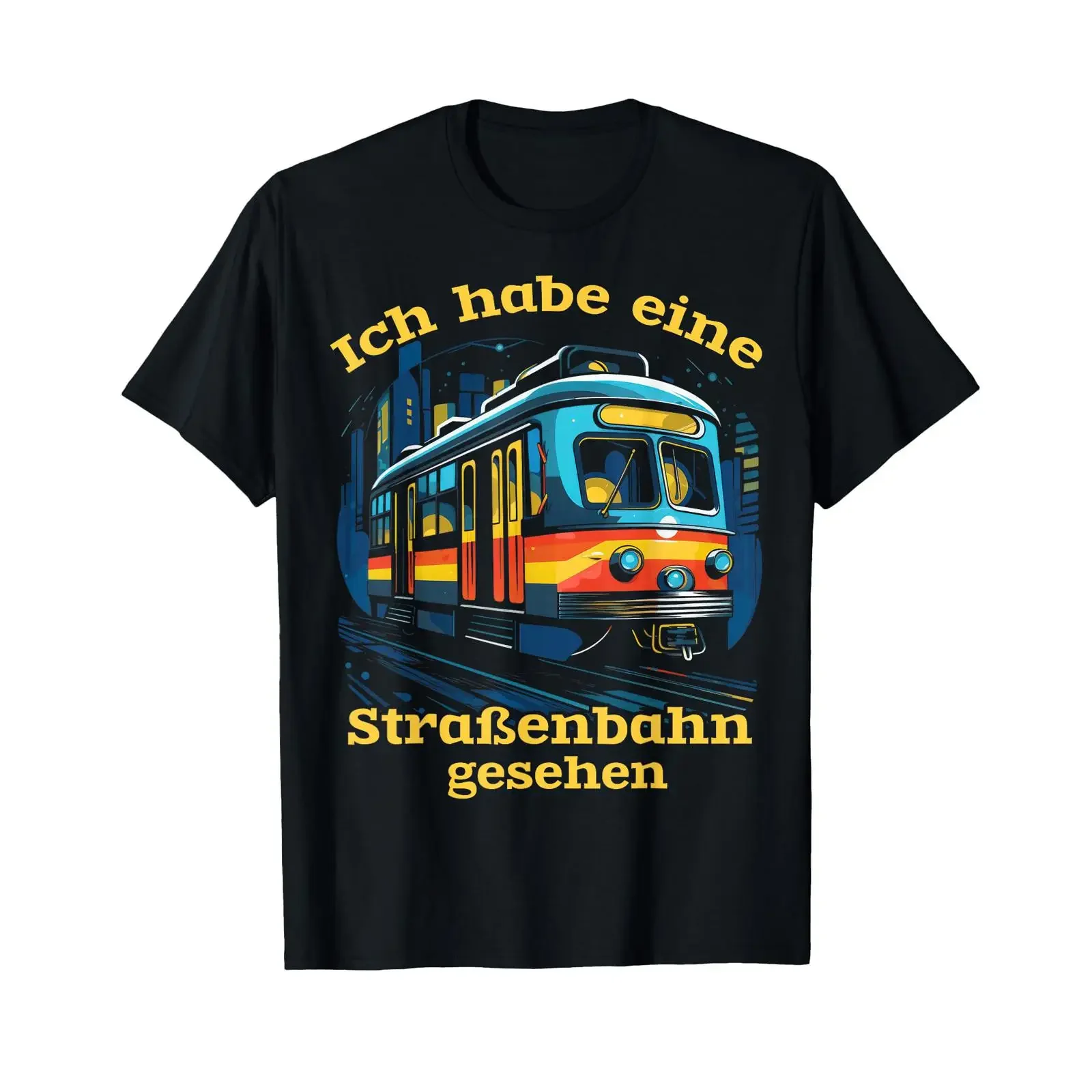 Tram Love T Shirt vintage Washed designer clothes Stretched Soft Versatile graphic Comfortable Top For Everyday Wear Breathable