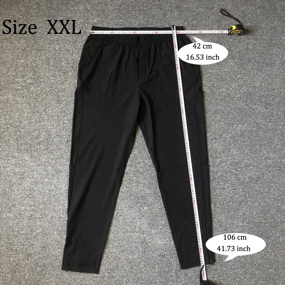 2026 Men's Fitness Training Jogging Sweatpants with Zipper Pockets Basketball Tennis Trousers Bodybuilding Sports Running Pants