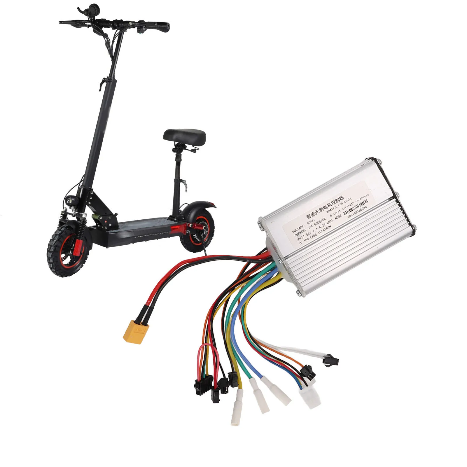 Electric Scooter Controller Intelligent Brushless Motor Controller 48V 20A For KUGOO M4 2 Wheeled Type