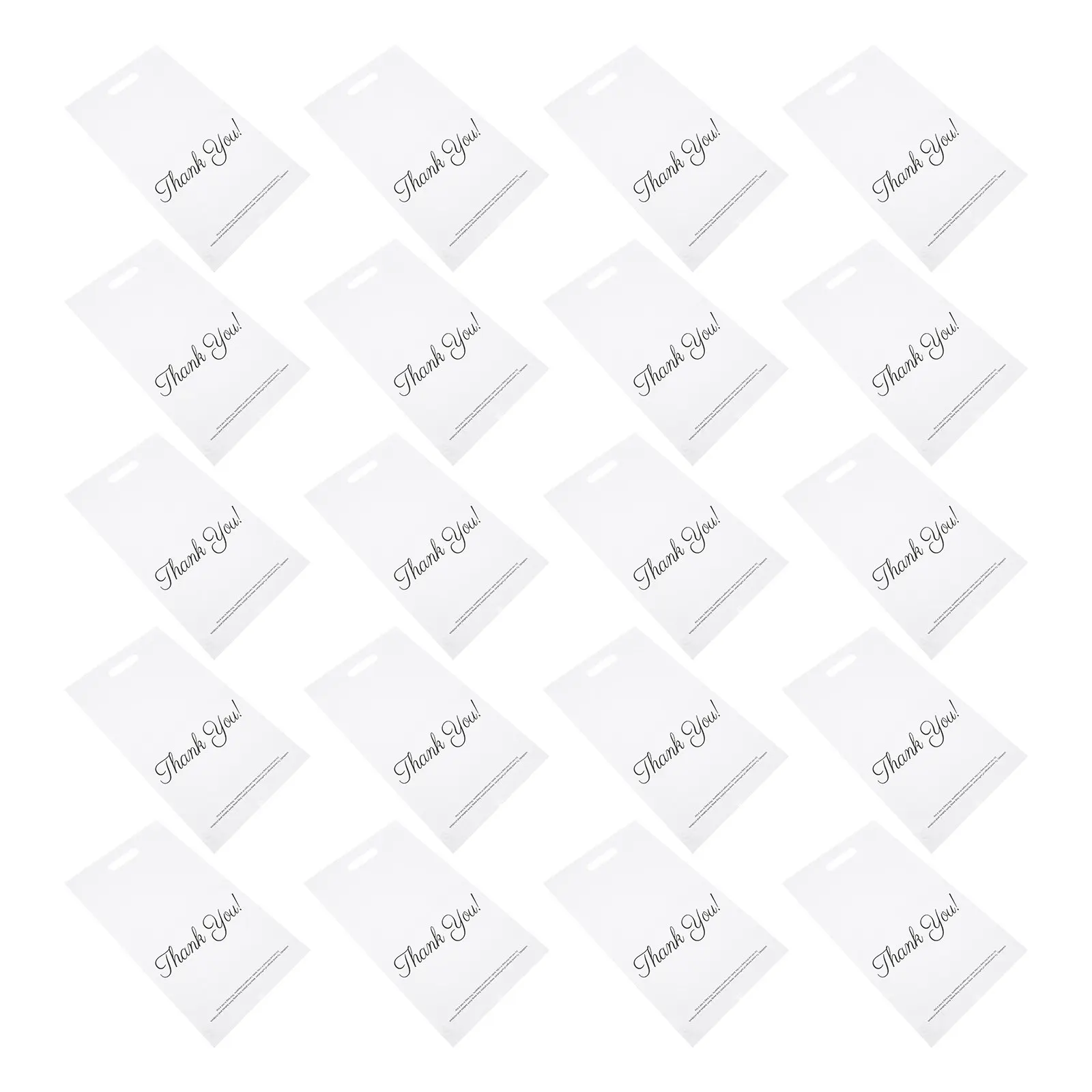 

20Pcs Thickened Clothes Shipping Bags Waterproof Express Bags Strong Load-Bearing Packing Pouch for Clothes