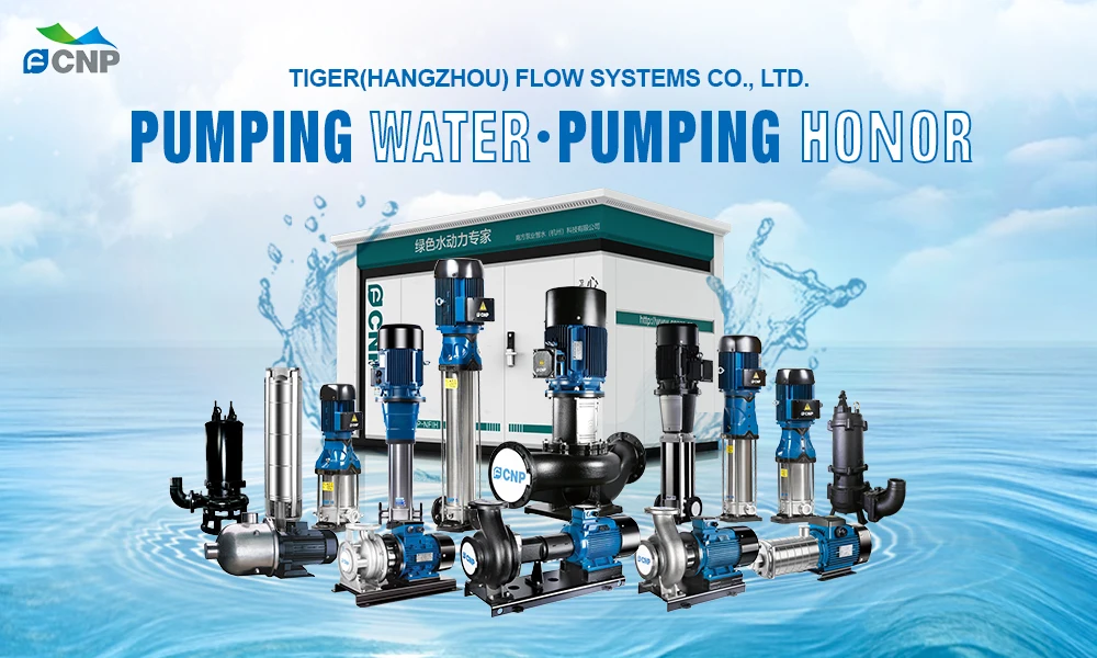 Bomba de aguas residuales autocebante, serie CNP SP, 50Hz