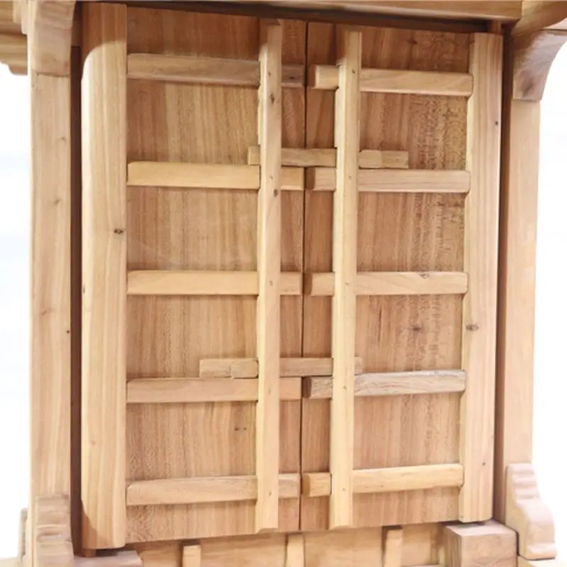 Mortise and tenon structure antique door model door matching teaching aids