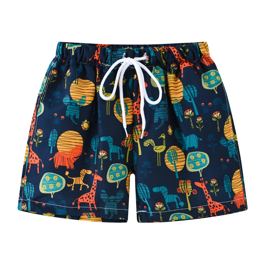 Summer Swimming Trunks For Boy Kids Swimwear Beach Shorts For Girls Boy Swimsuit Children's Swimming Pants 3-8 Years