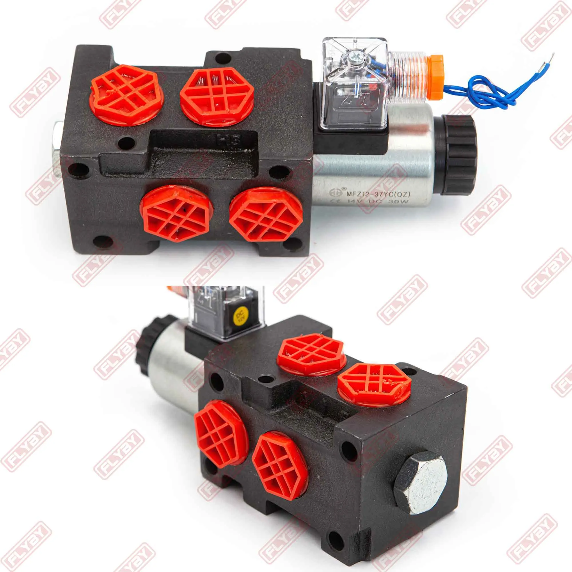 FLYBY Solenoid Directional Control Valve Svv06 Svv09 50L/Min 90L/Min Voltage 12V 24V Hydraulic Valve