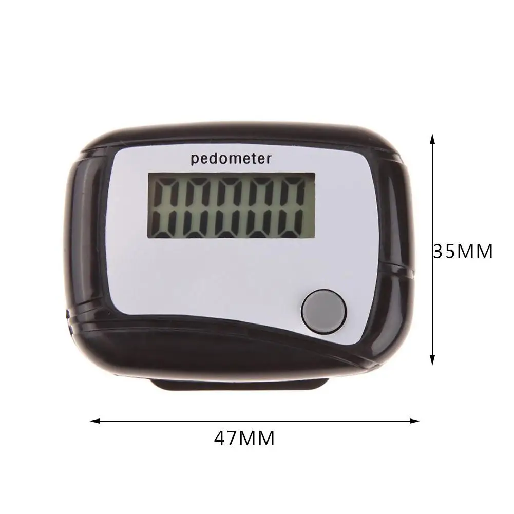 Multifunctional LCD Pedometer Step Calorie Kilometer Counter Walking Pedometer Pocket Digital Clip Mini Running accessory