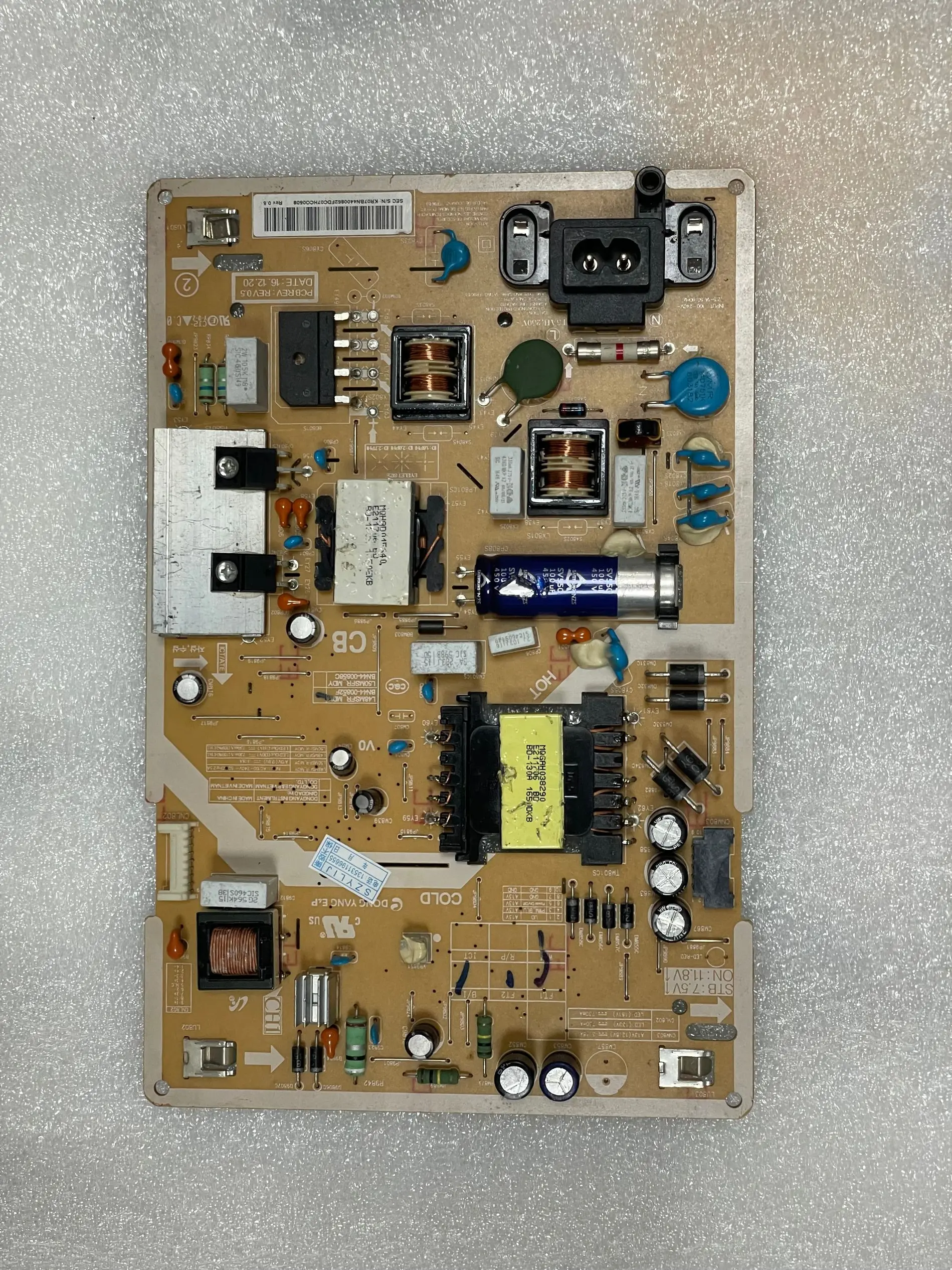 

for UA48KF21EAJXXZ original power board L48/50MSFR_MDY BN44-00852F BN44-00856C