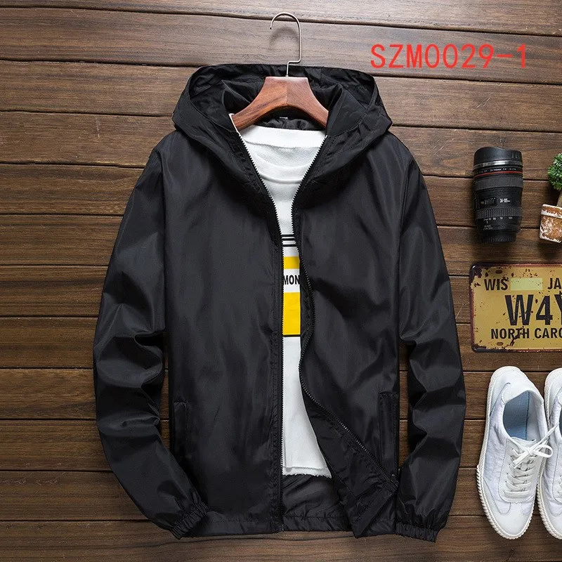 

Men's jacket large size coat Korean men casual