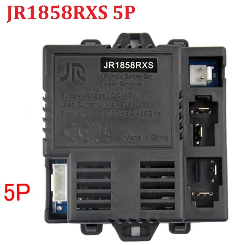 JR1858RX-5P JR1858RX-7P เด็กไฟฟ้าของเล่น RC ตัวรับสัญญาณไฟฟ้าสี่ล้อรถ