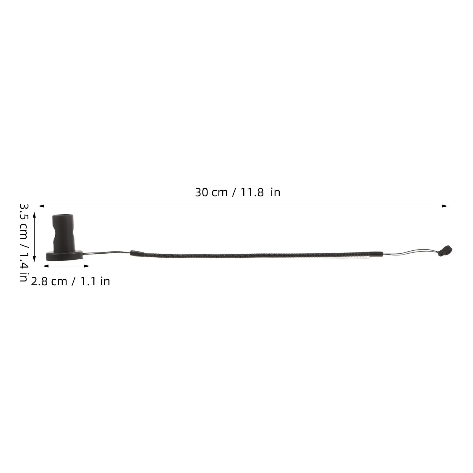 Retractable Pencil Holder Elastic Rope Lost Tether Ring Desk Clipboard Pen Retainer Office Pen Loss Prevention Stylus Anti-Lost