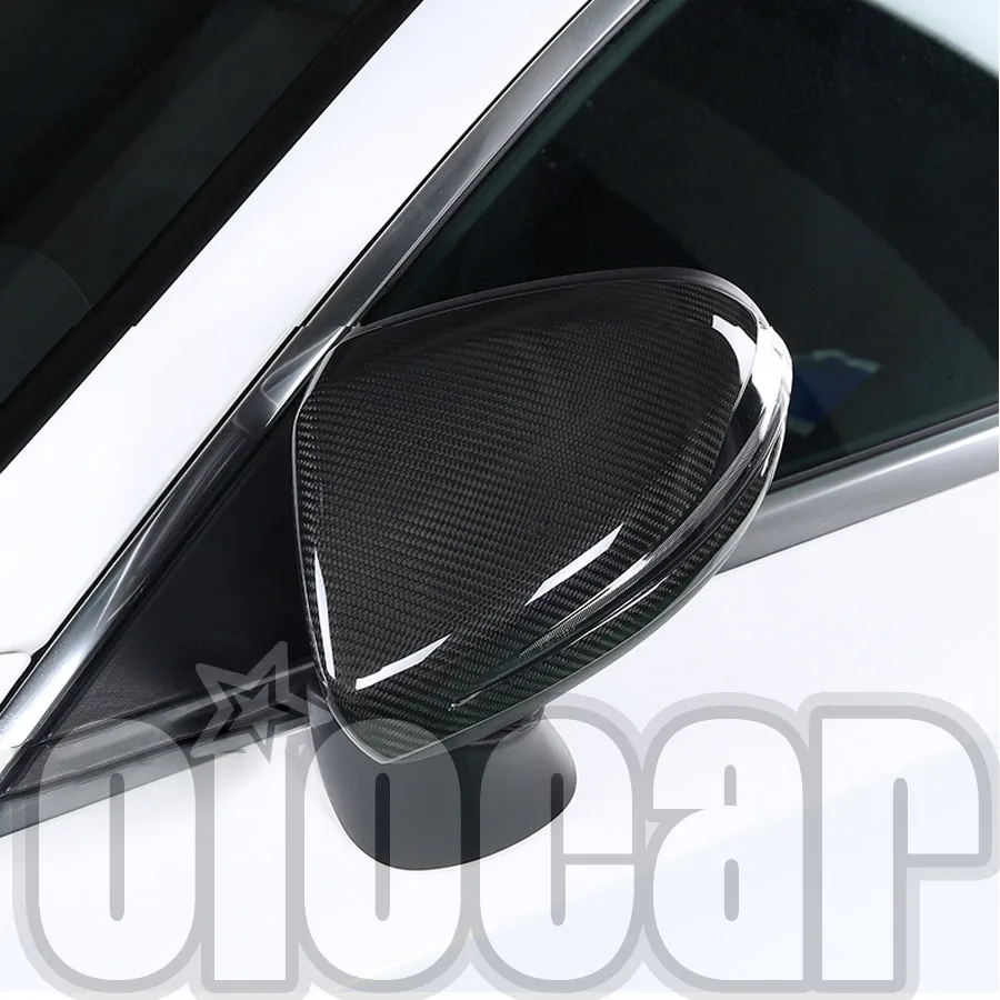 oiomotors High Quality Dry Carbon Replacement Side Mirror Cover for Benz C Series  E Series  S Series GLC Series