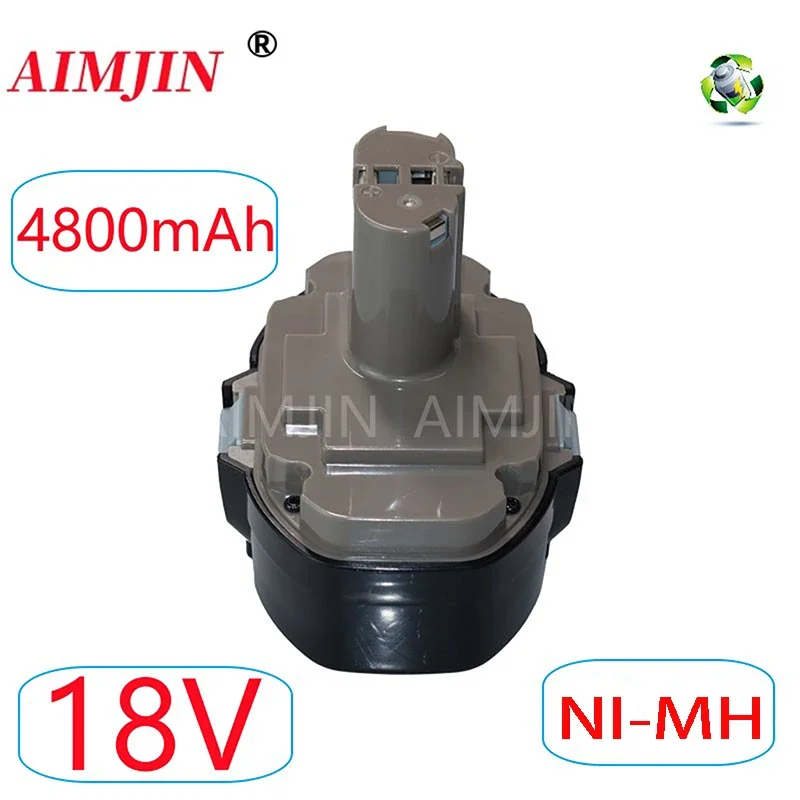 

4800mAh Ni-MH Replace Battery Suitable for 18V Makita PA18 1822 1823 1833 1834 1835 1835F 192828-1 Electric tool battery