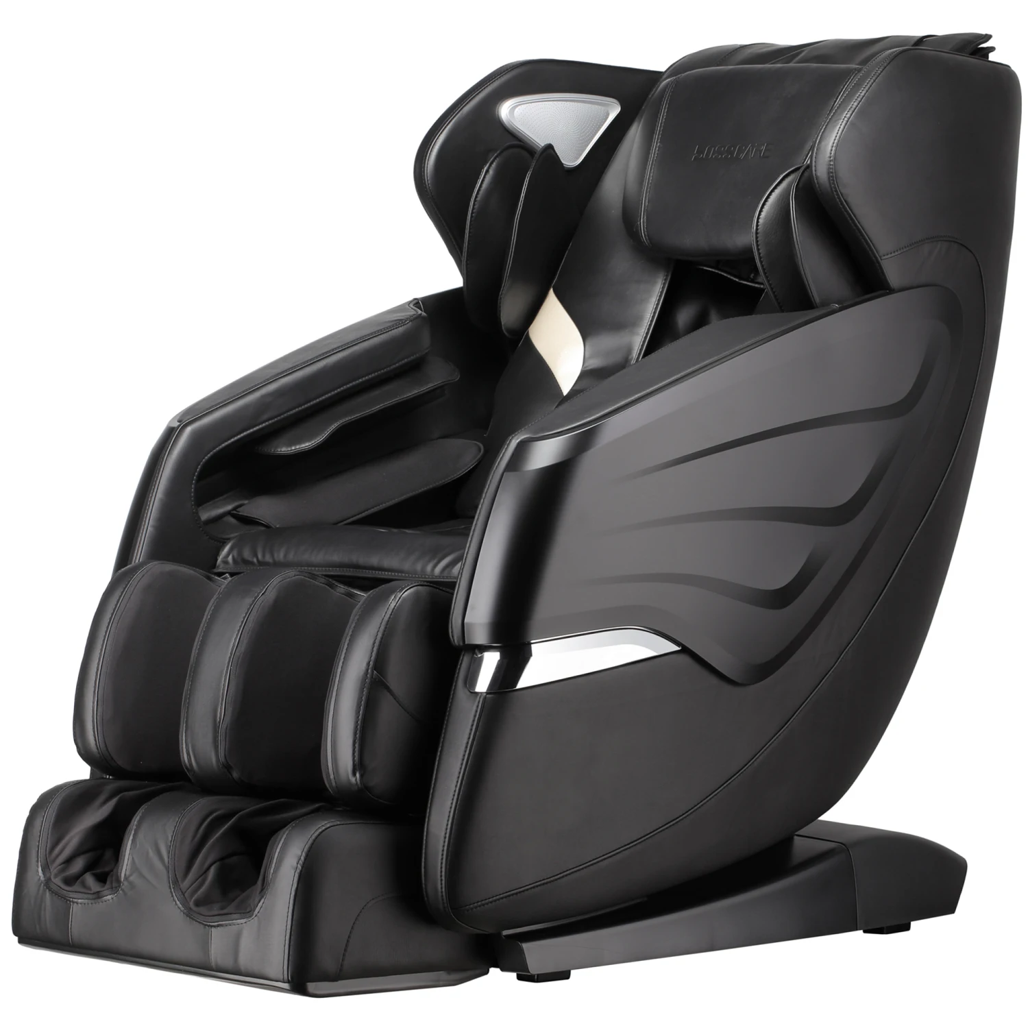 

Massage Chairs SL Track Full Body Massage Recliner with Foot Roller,Airbag Massage,Zero Gravity, Bluetooth Speaker Black