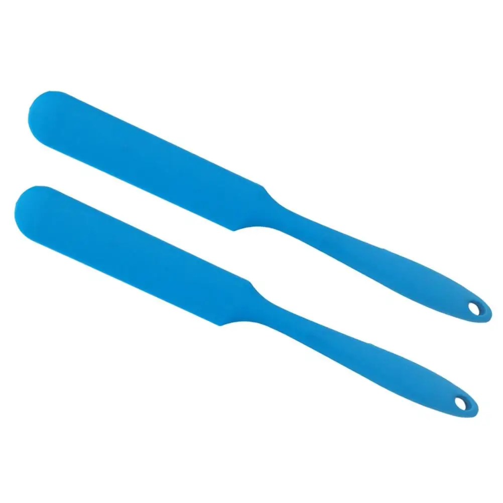 

2 Pcs Silicone Spatula Cake Cream Tweezers Flower Spatulas Kit Kitchen Food Grade Jam Utensils Jar Heat Proof